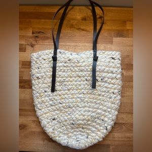 Anthropologie braided bag
